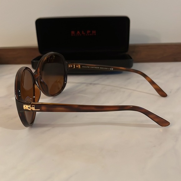 Ralph Lauren Sunglasses Model RL 8054 Brown Made in Italy - Picture 3 of 11